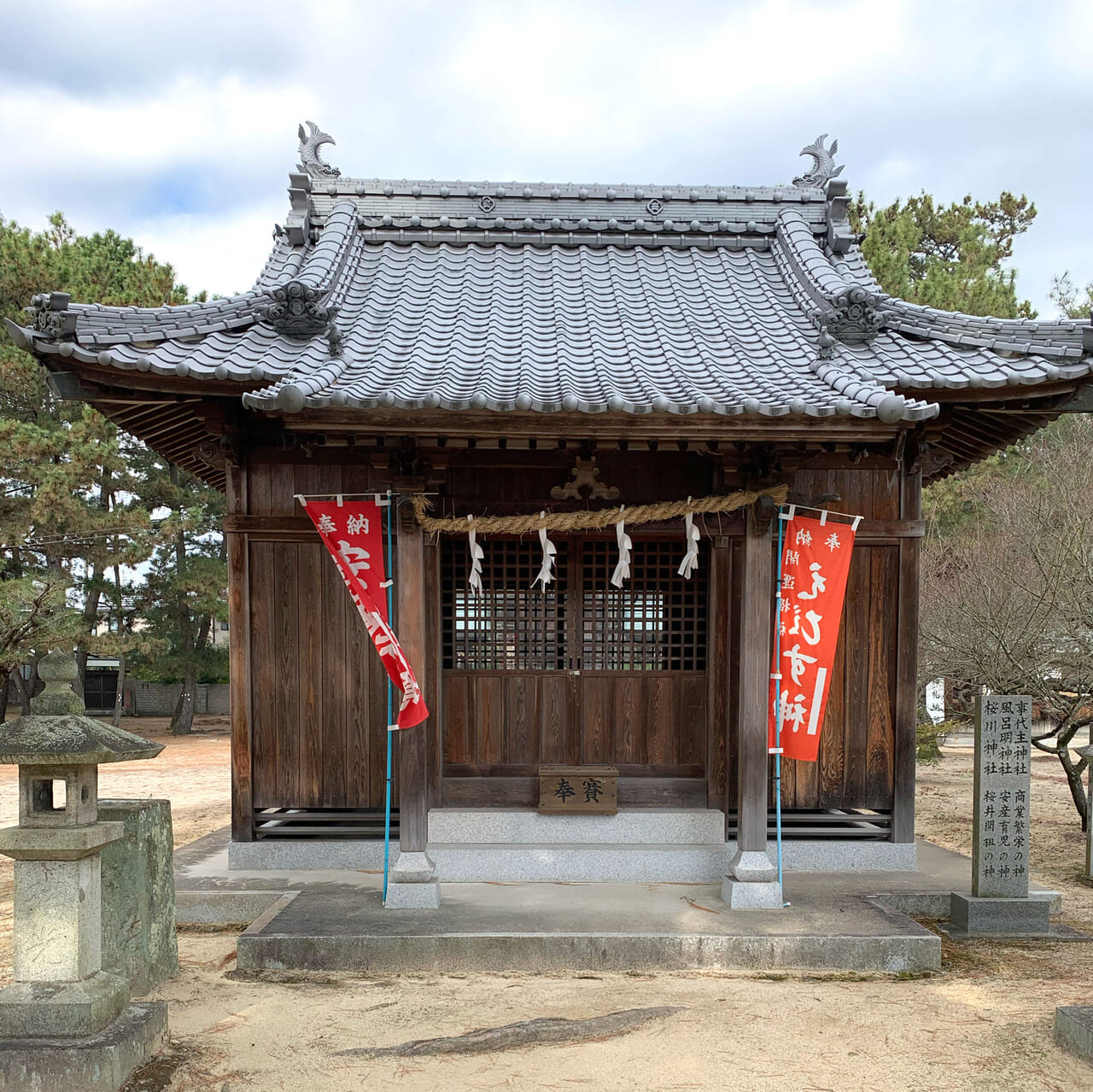 桜井の「綱敷天満宮」は今治の初詣スポットの1つです!!