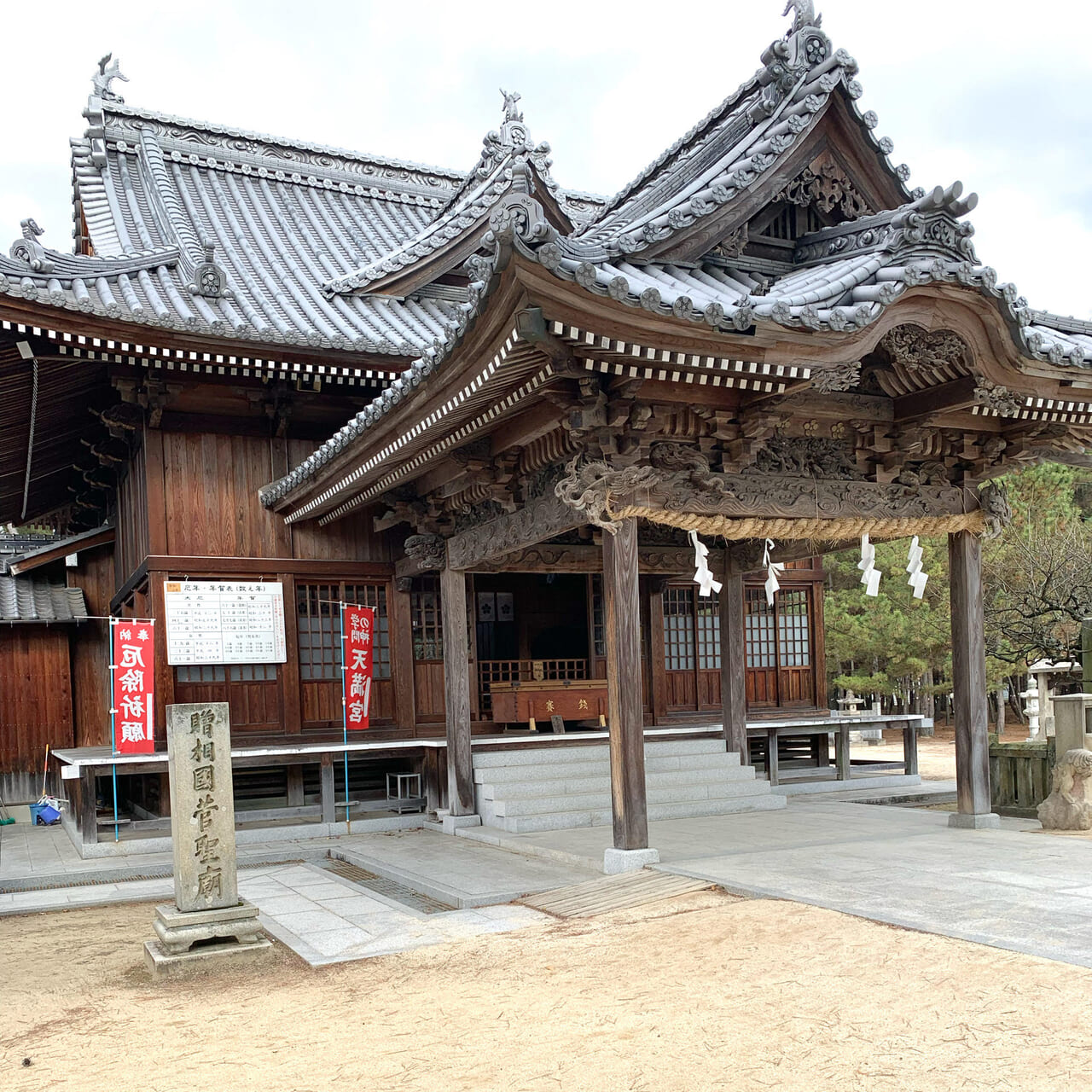 桜井の「綱敷天満宮」は今治の初詣スポットの1つです!!