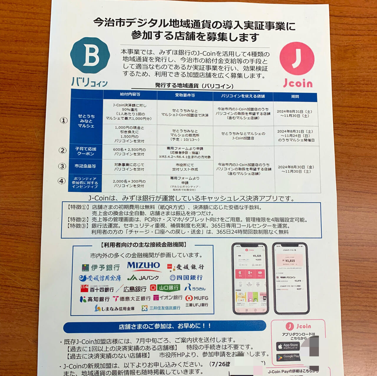 今治市内で今治を盛り上げることを目的としたデジタル地域通貨「バリコイン」がテスト導入されます!!