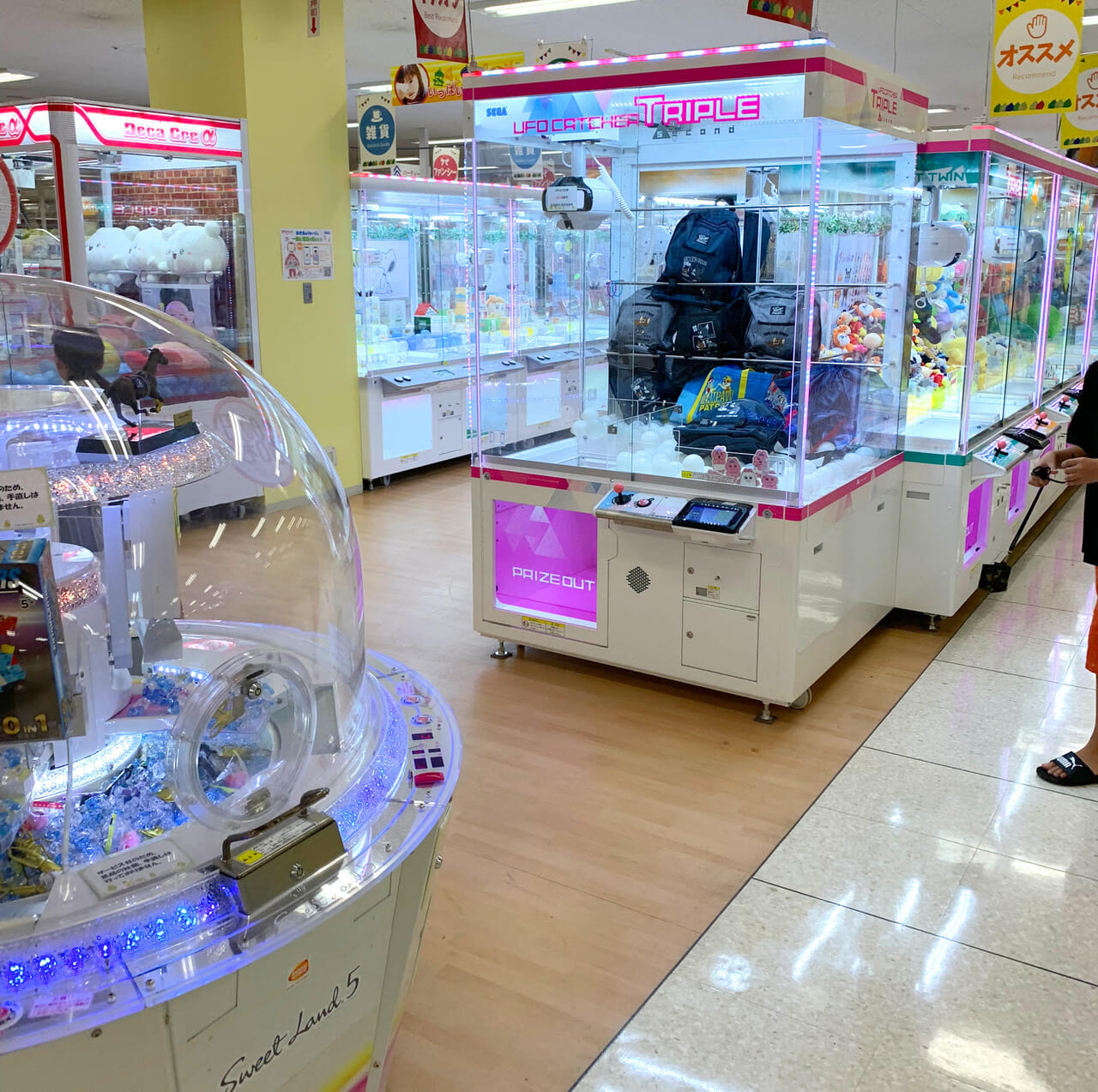 馬越の「イオン今治店」で続く閉店ラッシュ。3Fゲームセンター「ふぇすたらんど」も閉店。