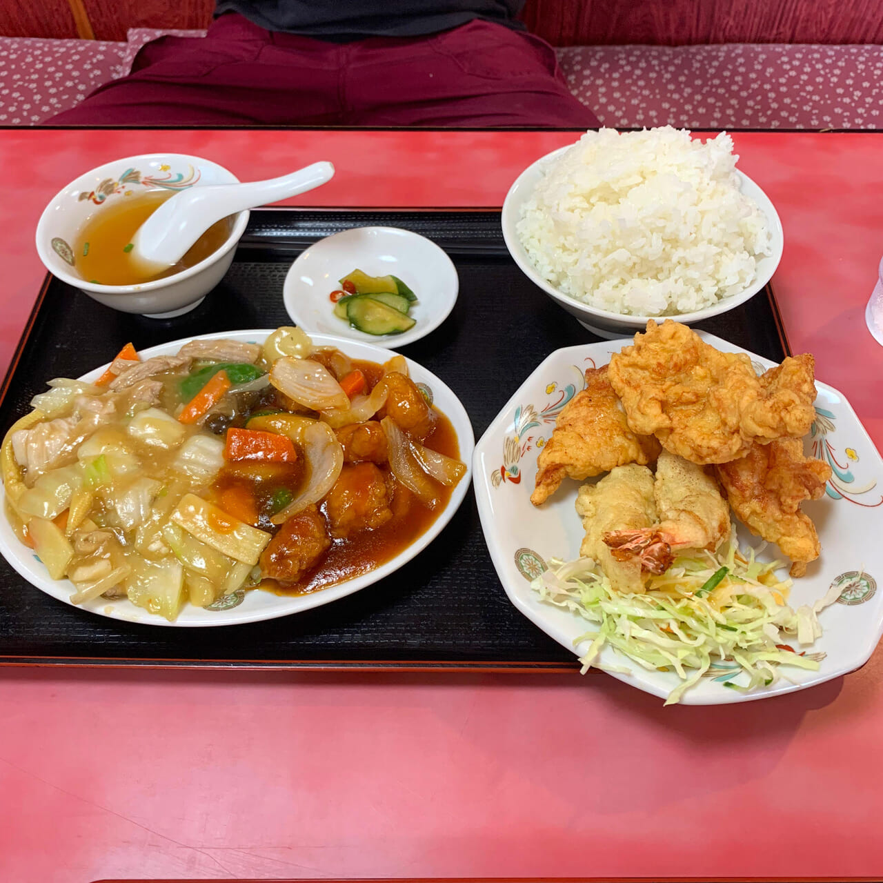 郷本町の人気の中華料理屋「福龍」の定食はお得でお腹いっぱい食べられます!!