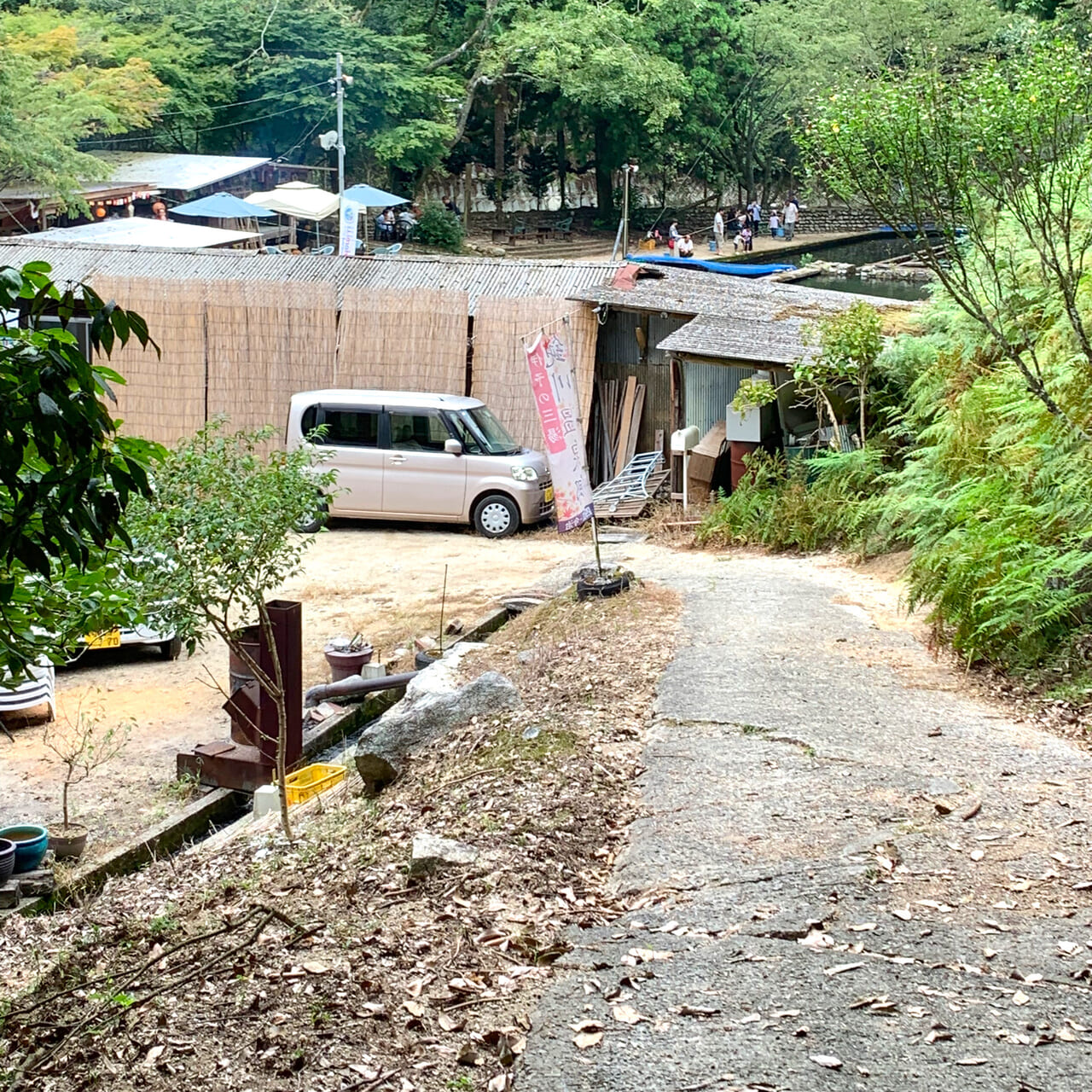 鈍川温泉郷でニジマス釣りやBBQを楽しめる釣り堀「つりぼり鈍川VILLAGE」へと行ってみました!!