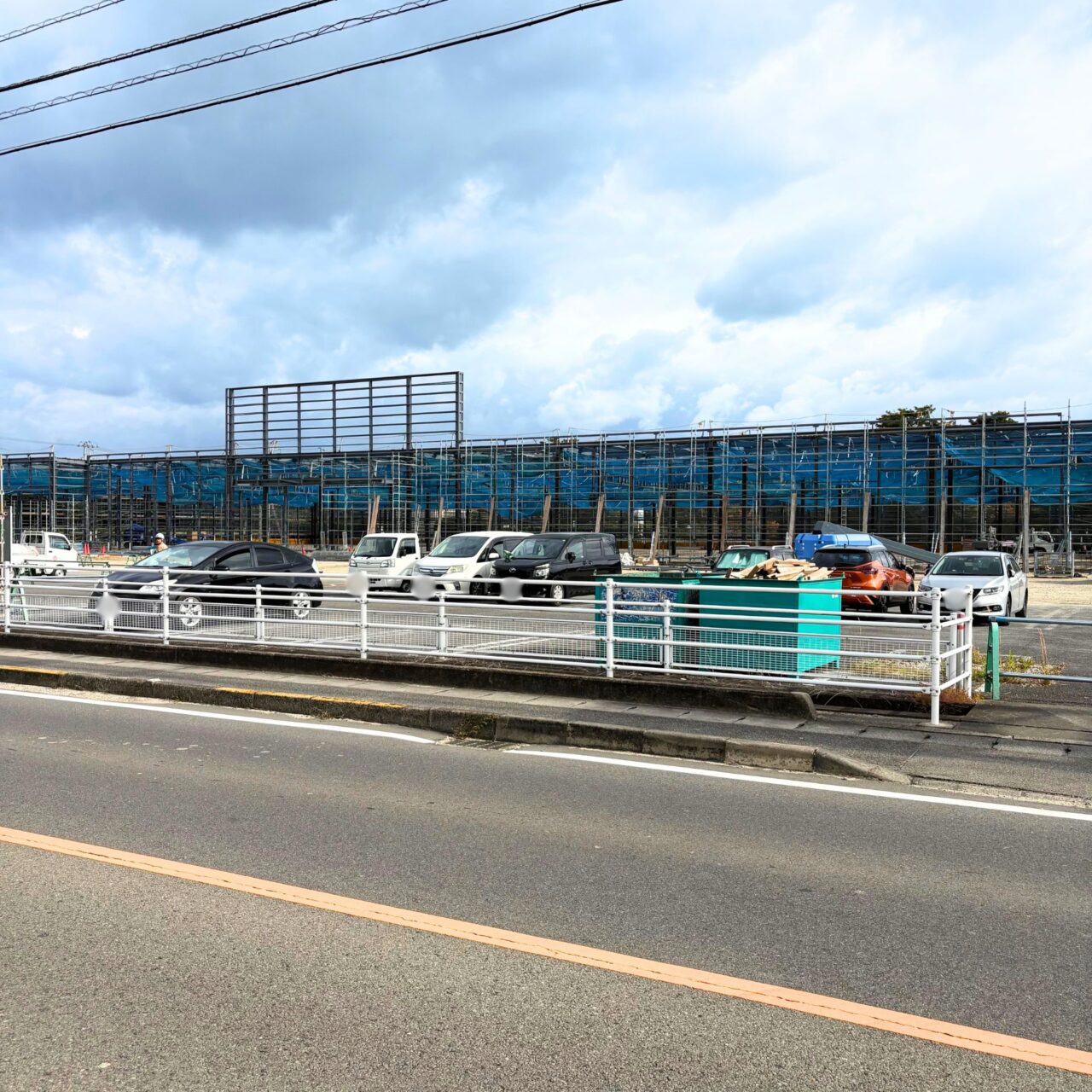 【今治市】ダイナム愛媛今治店の跡地に「コメリハード＆グリーン今治店」が建設中!