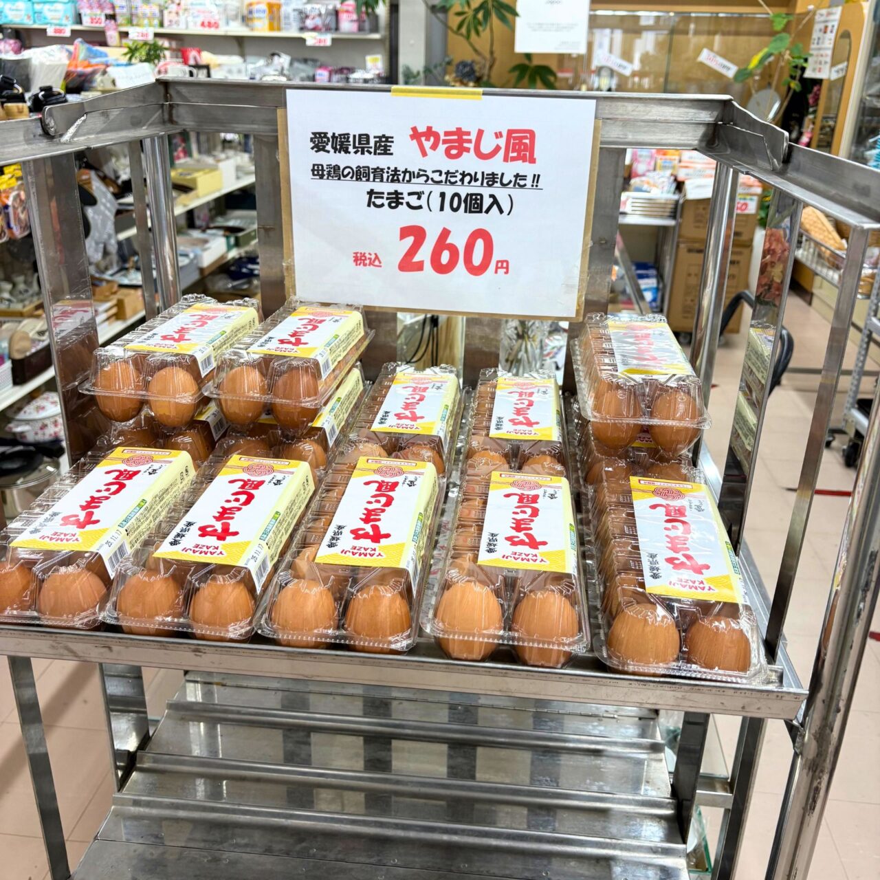 【今治市】たまご1パック260円! 「エヌケイ・ホームアウトレット＆リサイクル生活館」を探検してみよう!