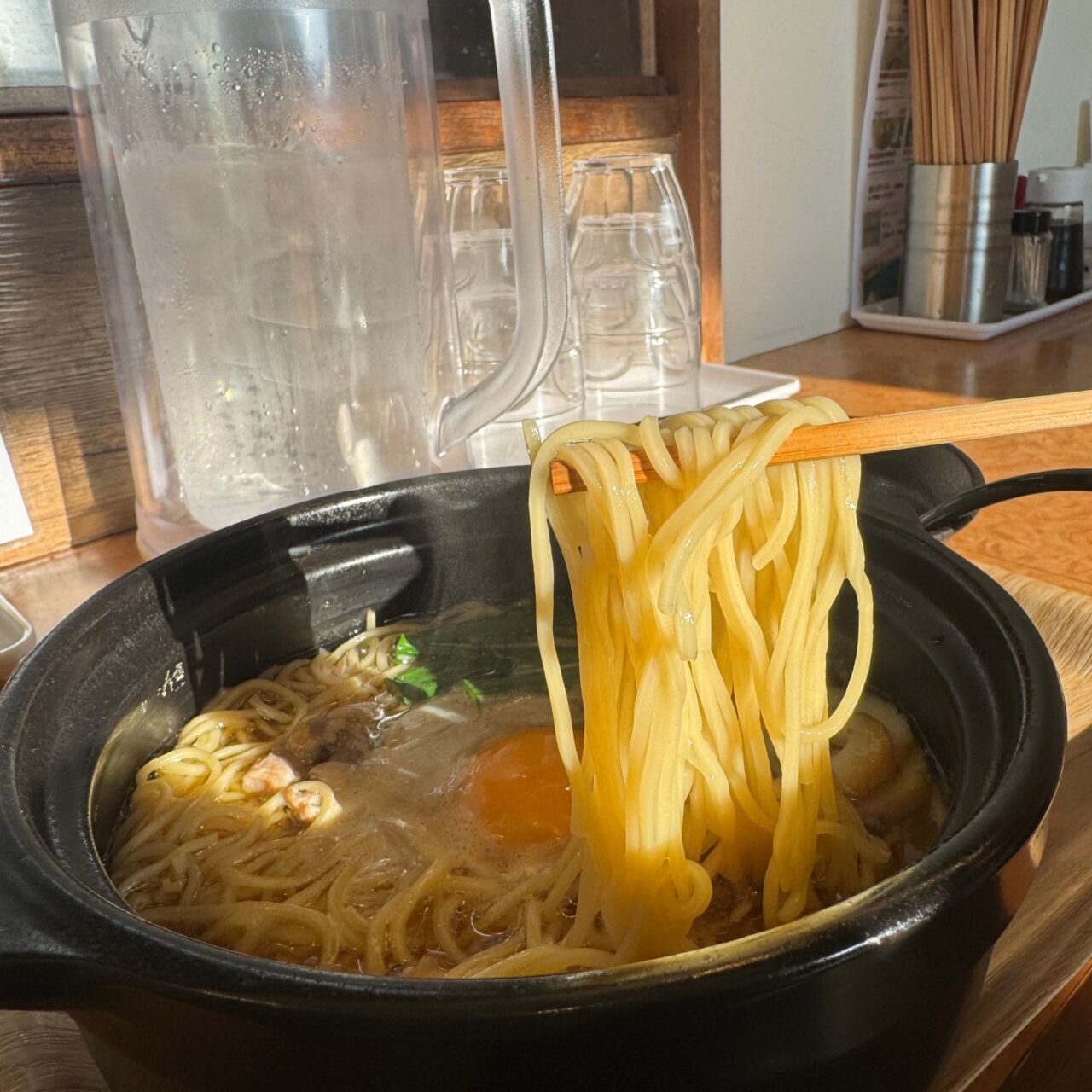 【今治市】東村のラーメン屋さんトリトンラーメンで12月限定「高知名物鍋焼きラーメン」が登場!