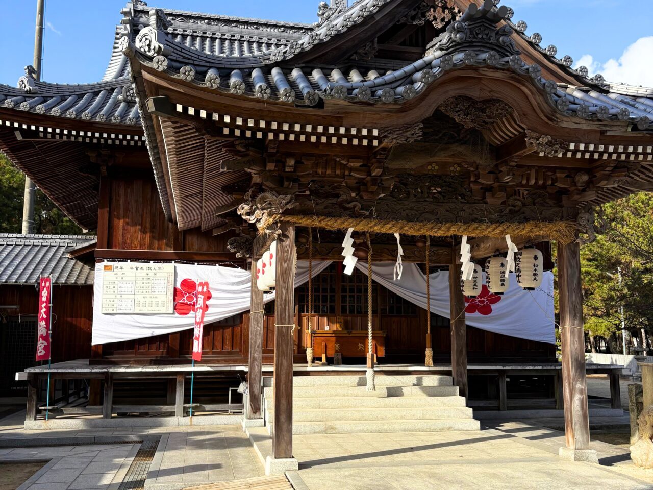 【今治市】新年のお参りにはもう行った? 定番の初詣スポット「綱敷天満宮」についてご紹介