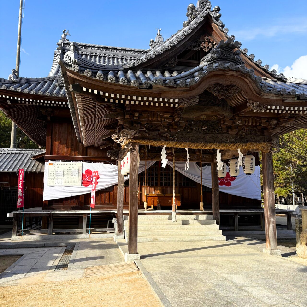 【今治市】新年のお参りにはもう行った? 定番の初詣スポット「綱敷天満宮」についてご紹介