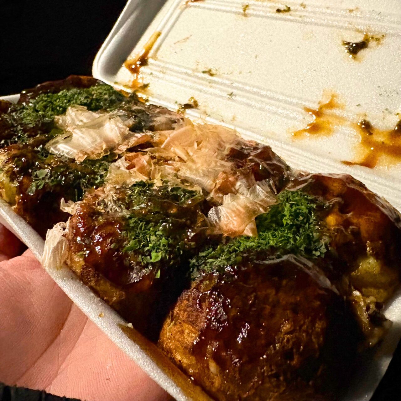 【西条市】新町にある「たこ焼き三昧」ではぎっちりと入ったたこ焼きが1パック450円!