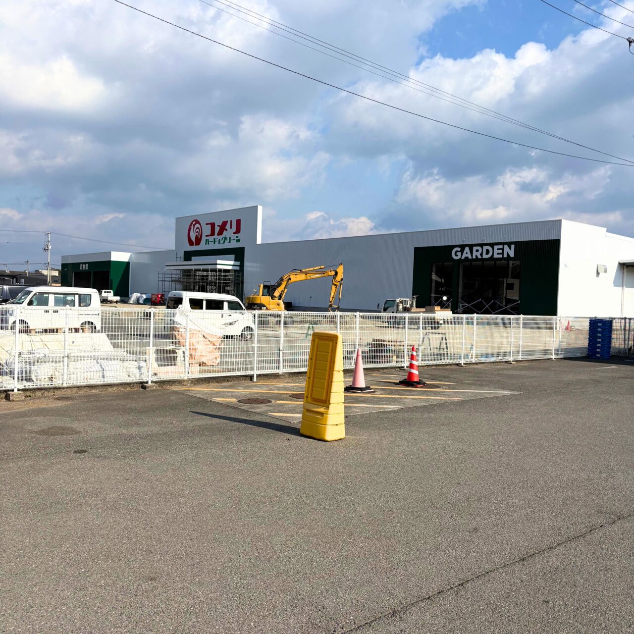 【今治市】2026年3月下旬、工事が進んでいた「コメリハード&グリーン今治店」がオープン!