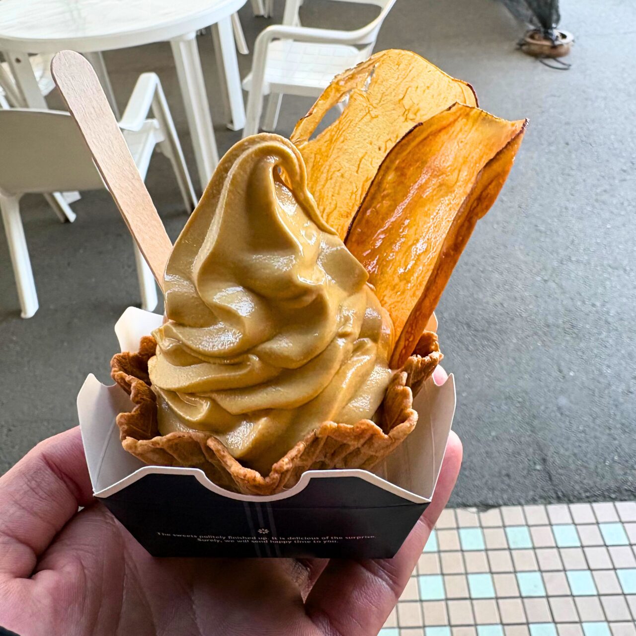 【西条市】高い糖度の贅沢な甘さ! 「周ちゃんまるごとカフェ」の紅はるかソフトはもう食べた?