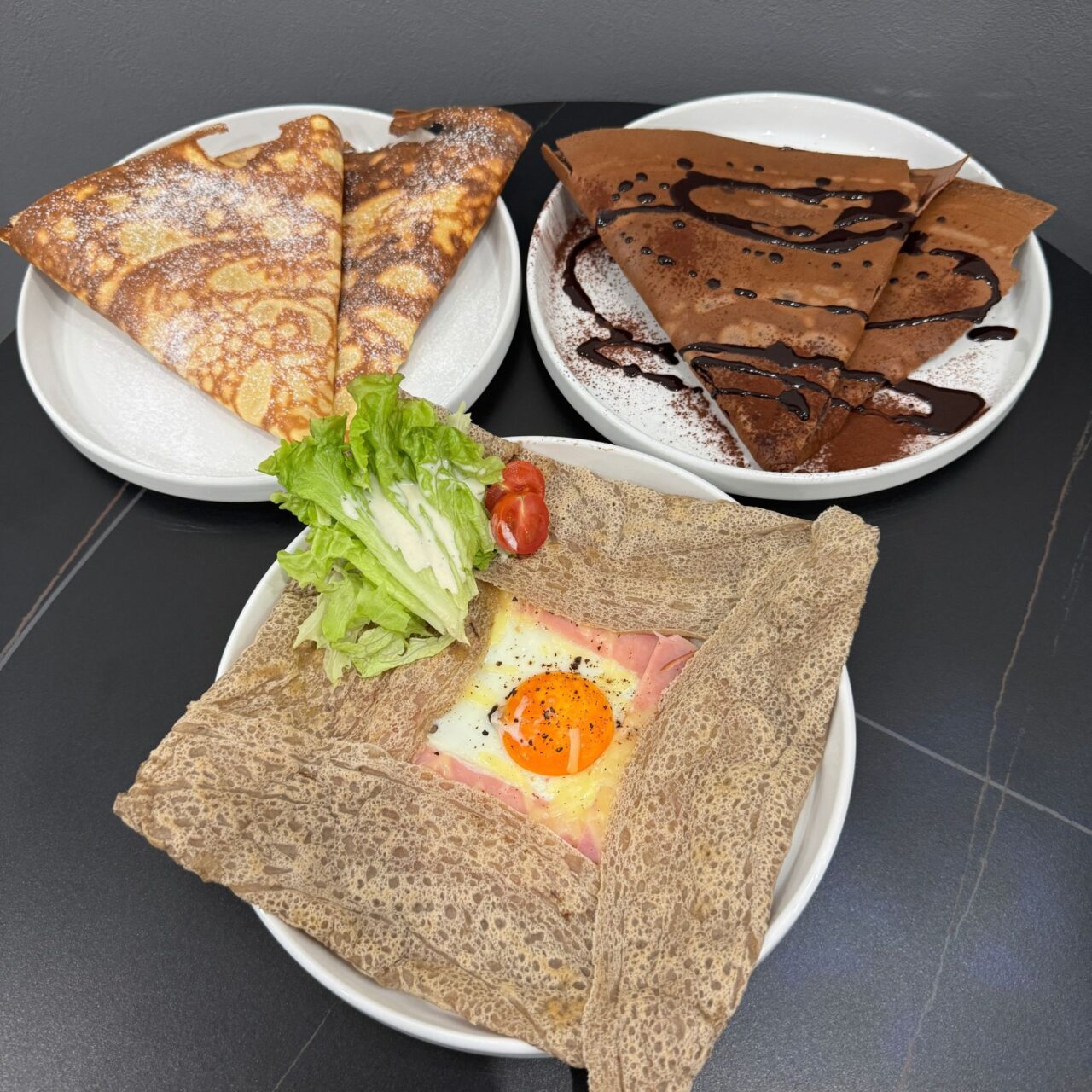 【今治市】La. chande Cie（ラシャンドシエル）ワールドプラザ店 クレープとガレットで広がるカフェ時間