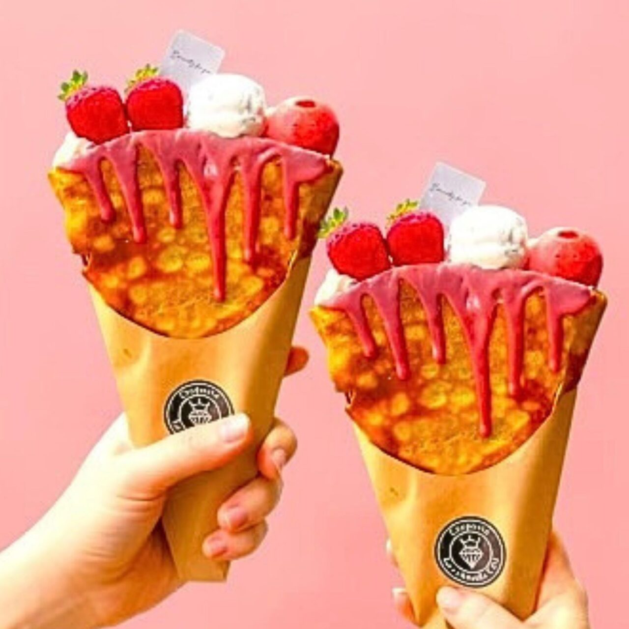 ラシャンドシエル今治ワールドプラザ店で販売されるドリップベリーのポップ