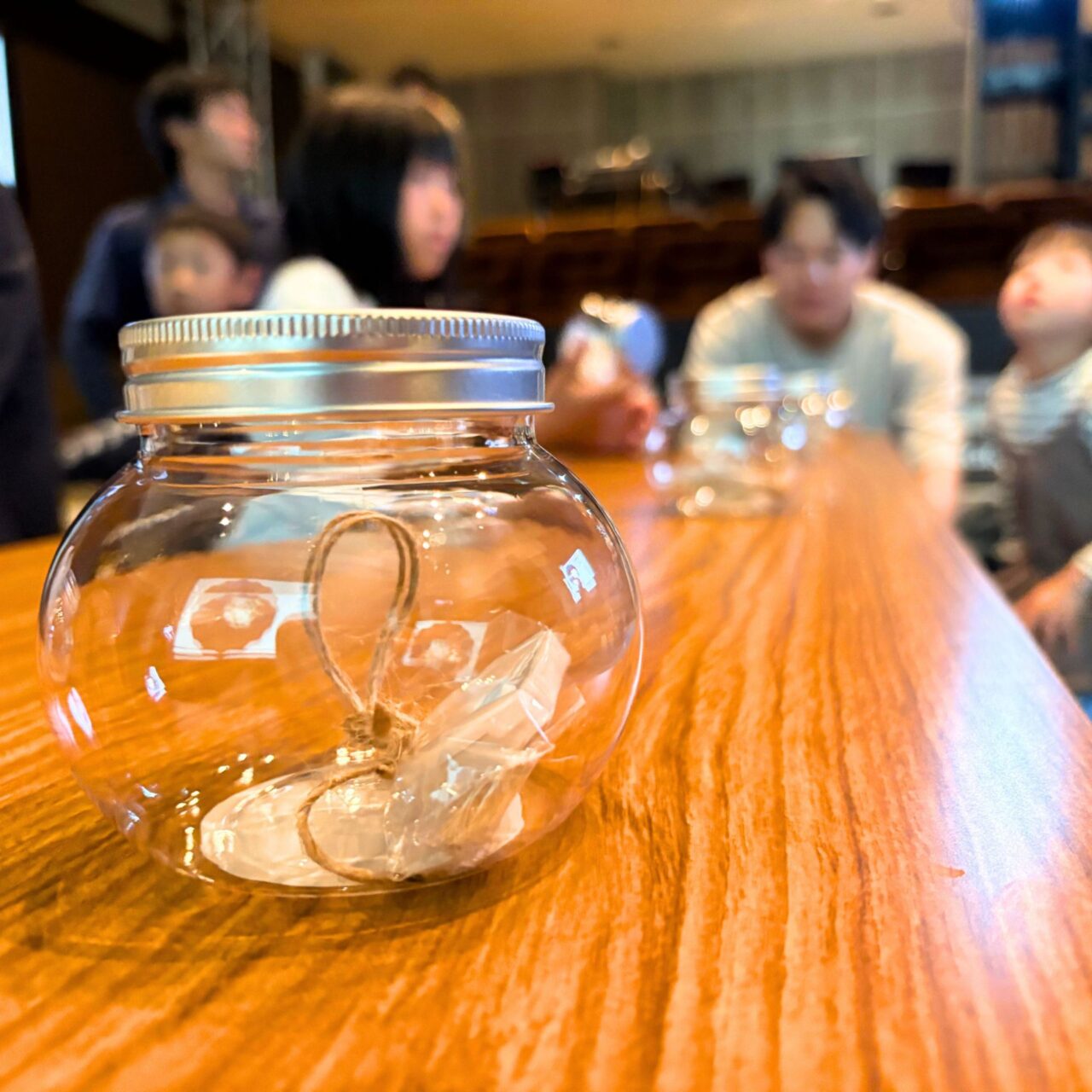 制作されたランタンのアップ画像