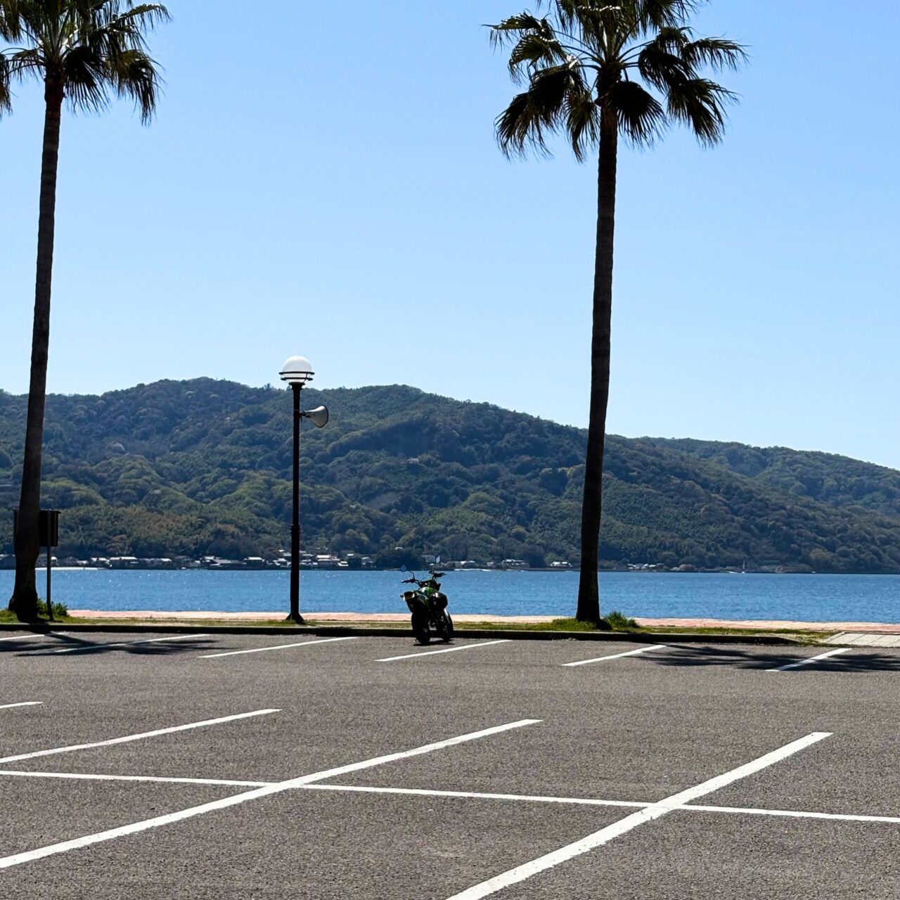 マリンオアシスはかたからの美しい眺め