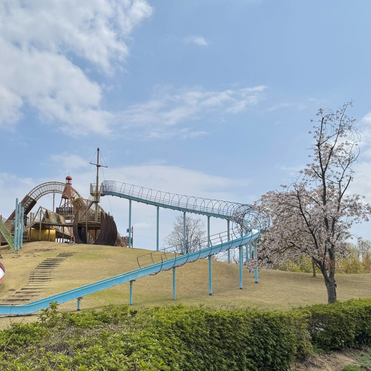 波方公園のちびっ子ランドの様子