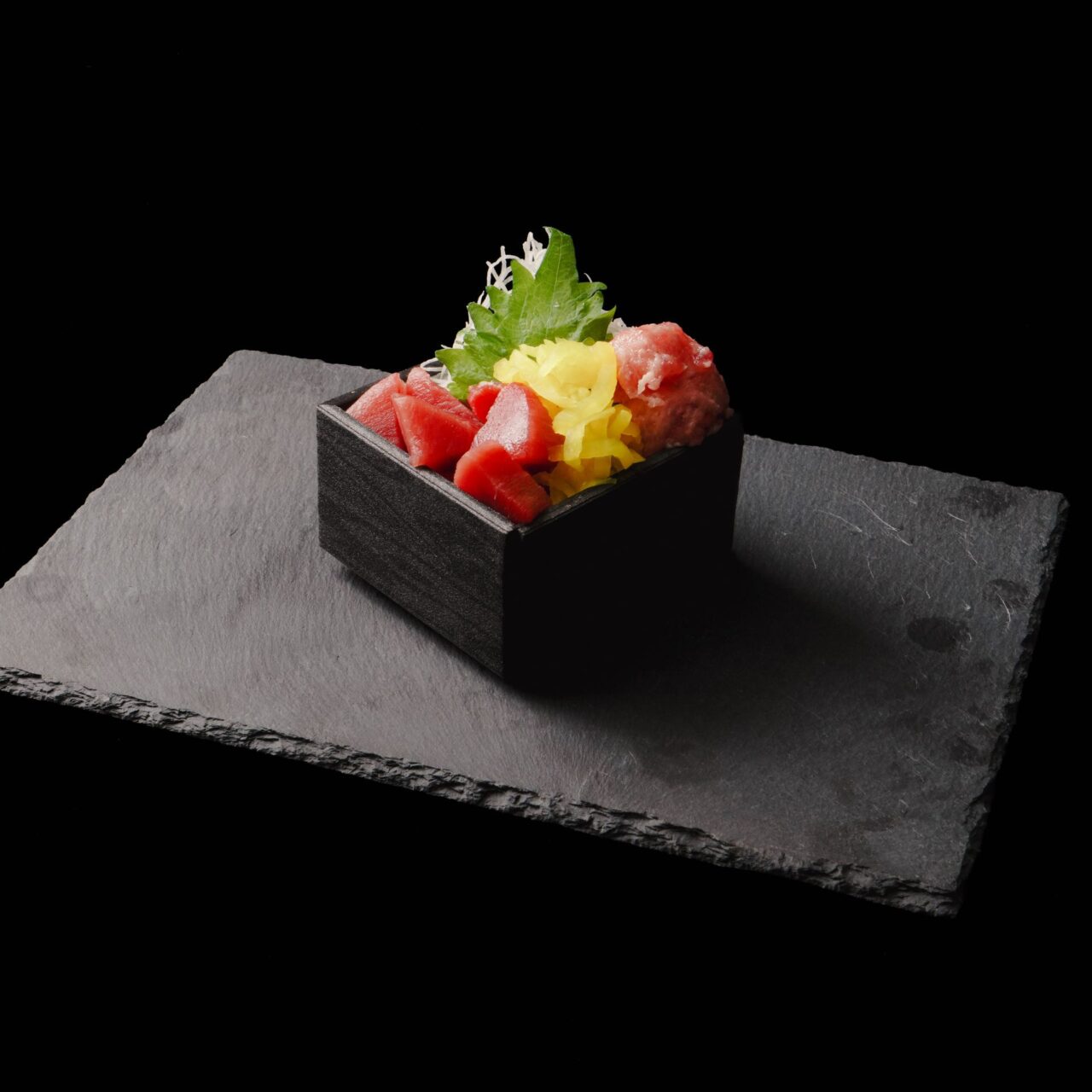 トロたく丼の画像