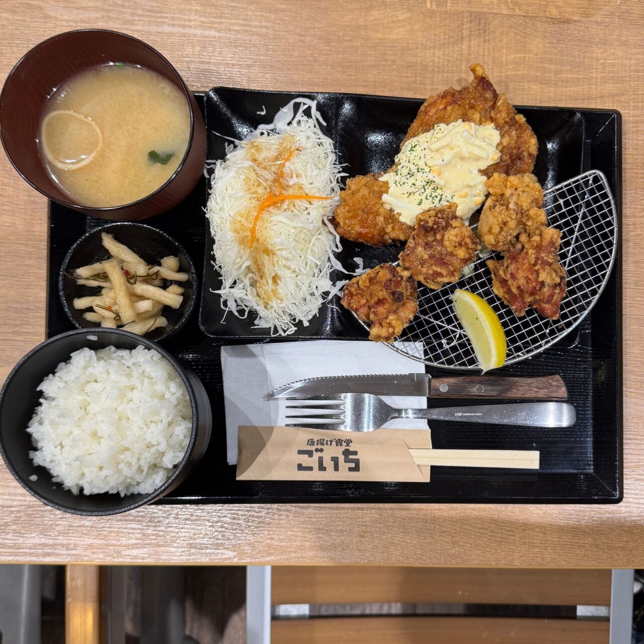 唐揚げ食堂 ごいち イオンモール今治新都市店 　チキン南蛮とスタミナ唐揚げ