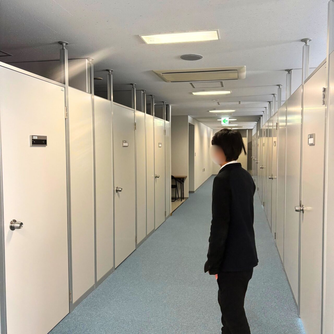 各部屋の並びを紹介する画像