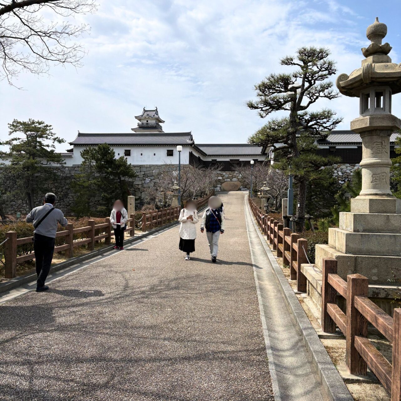 今治城の出入り口