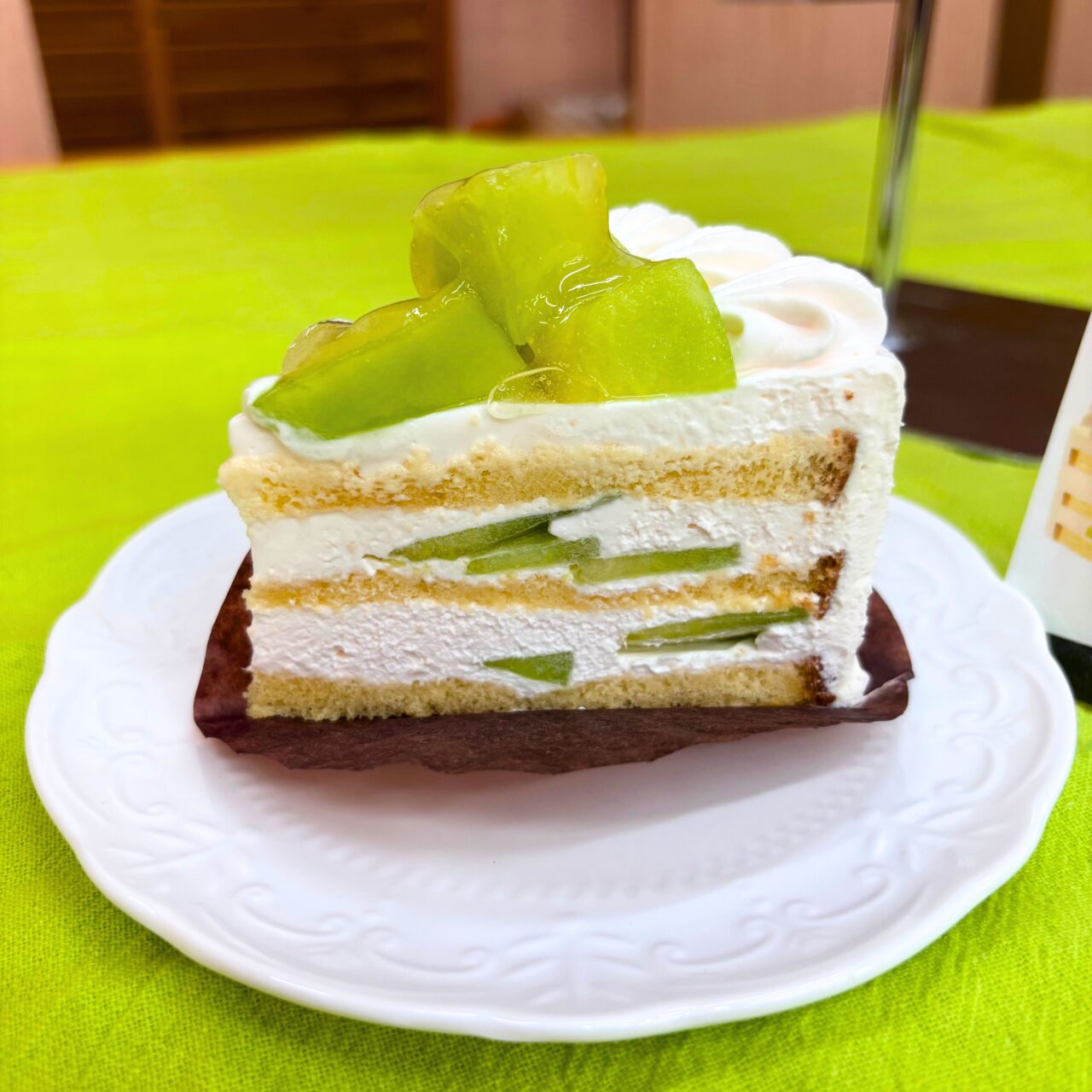 ショートケーキの実物