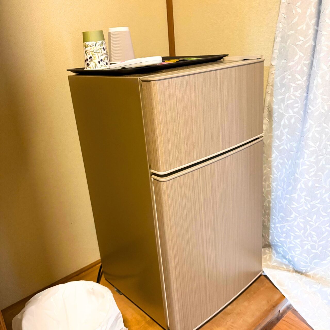 各部屋に設置されている冷蔵庫