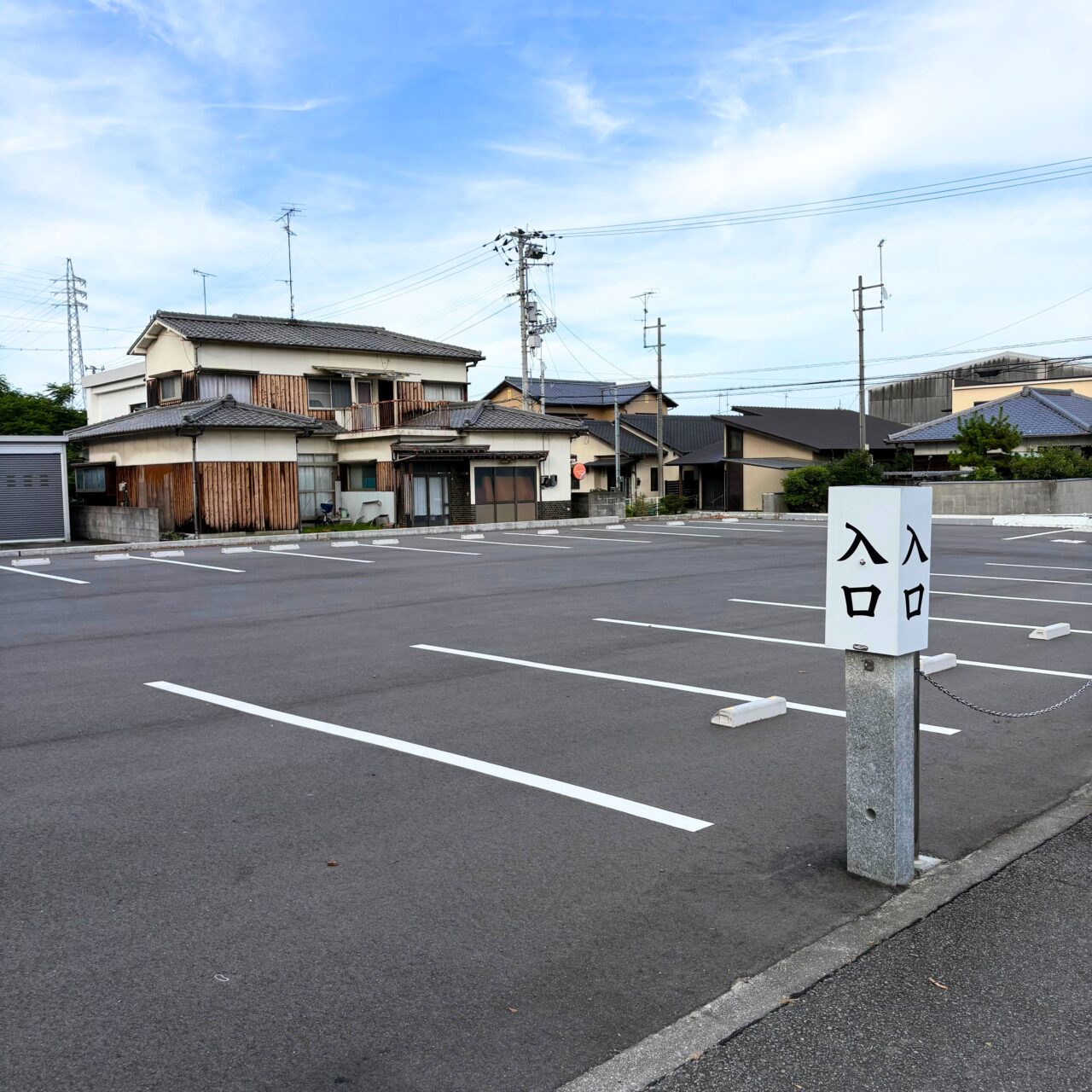 祇園神社の駐車場