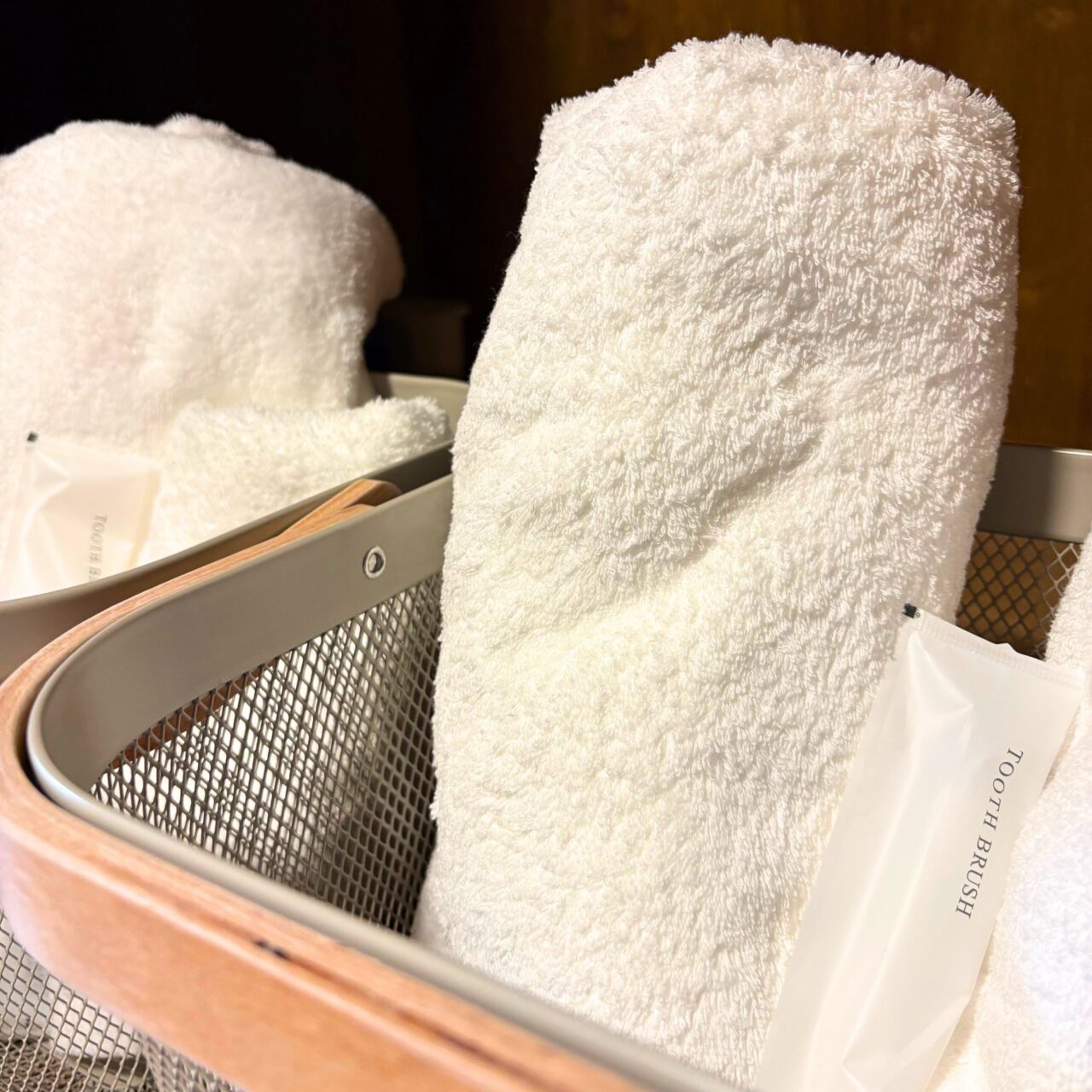 ことぶきやのアメニティ一式