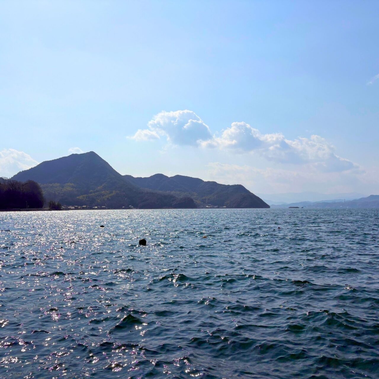 瀬戸内海の光景